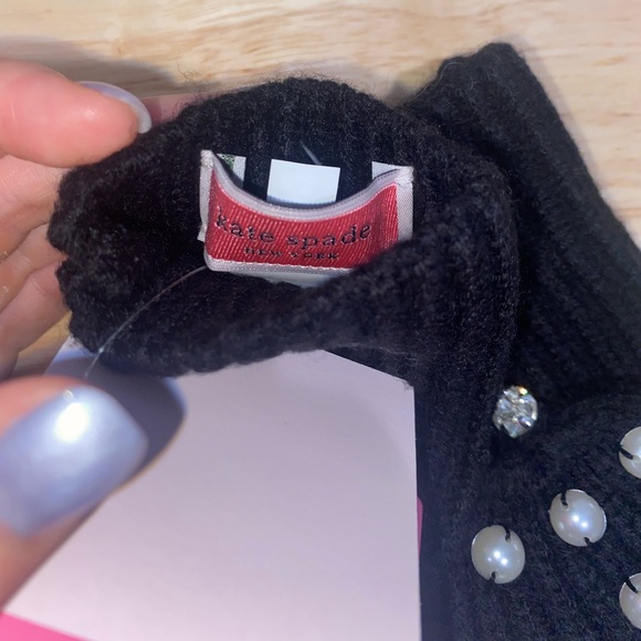 Kate Spade Pearl Pop-top Gloves - Picture 3 of 5